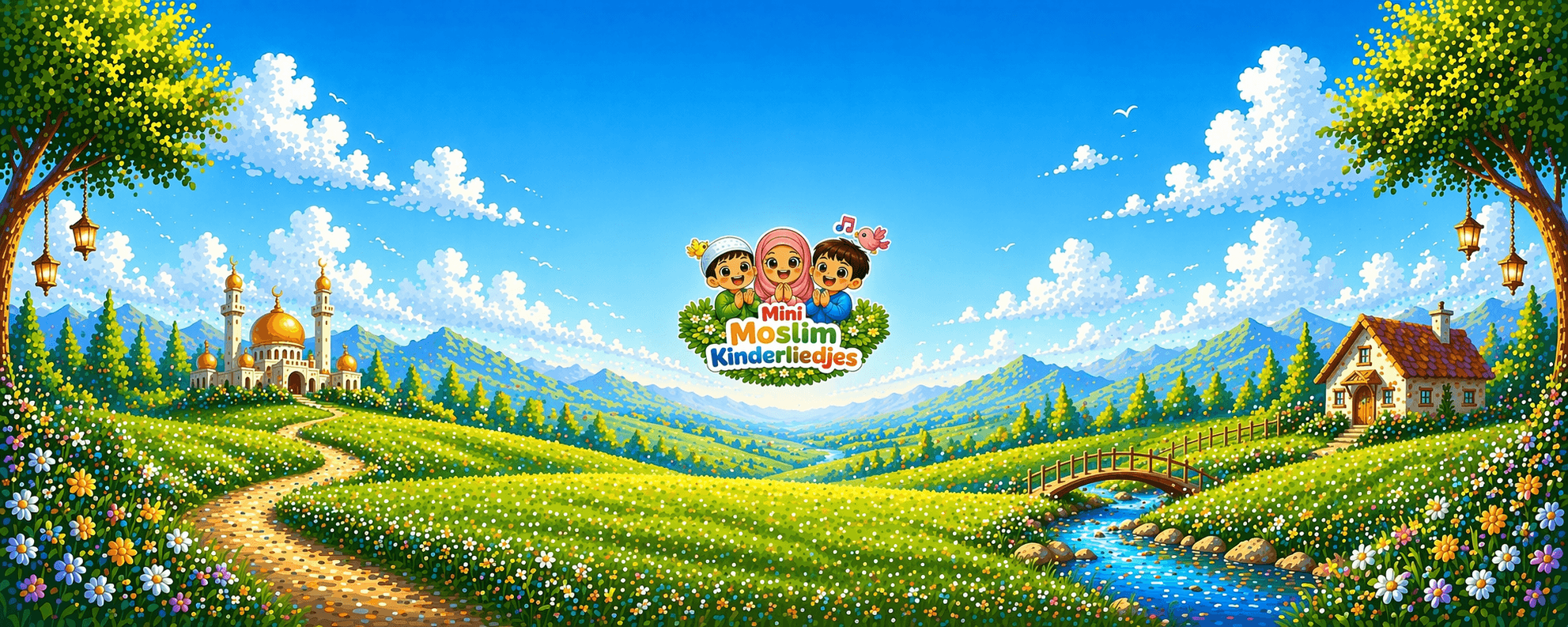 Mini Moslim Kinderliedjes YouTube banner